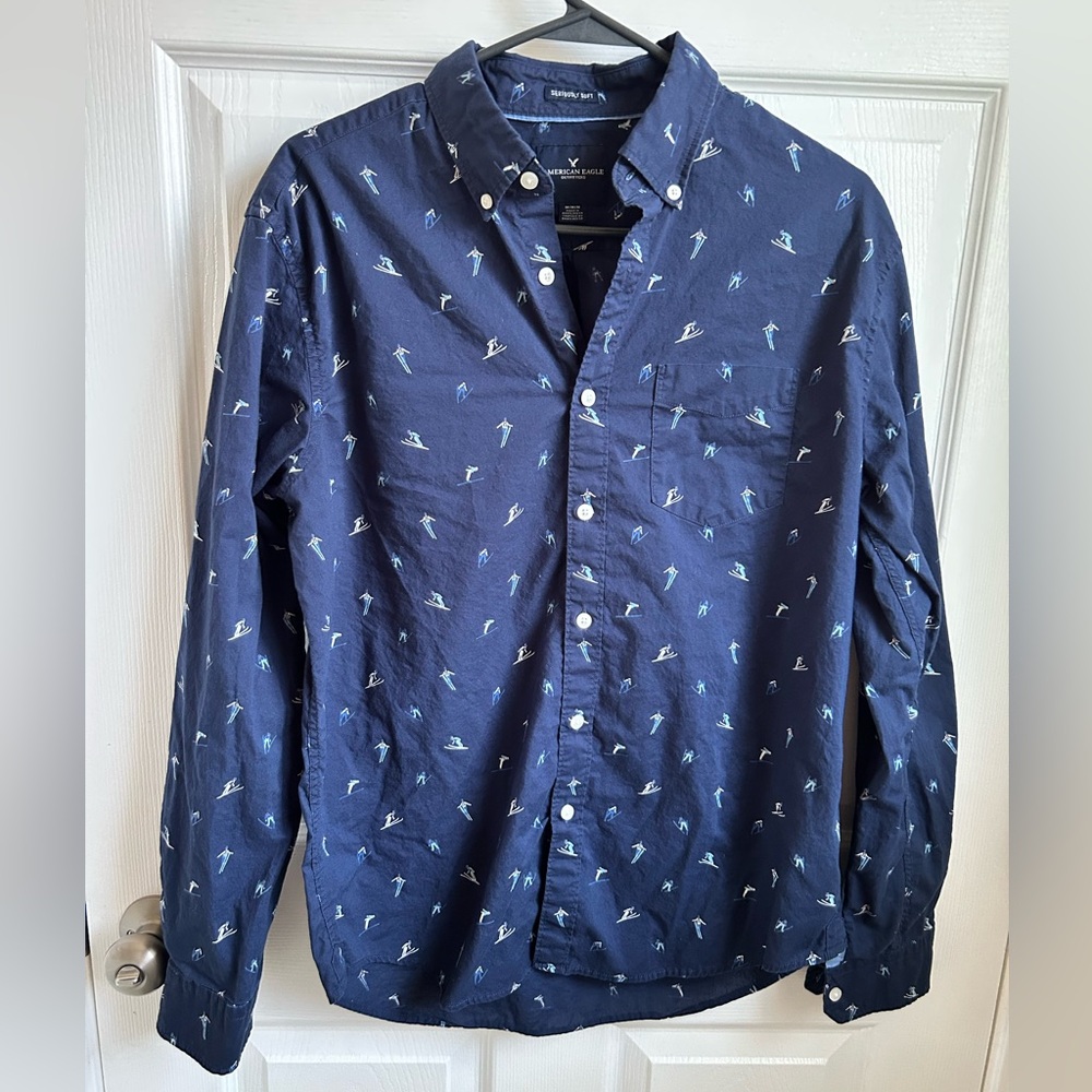 American Eagle Men’s Button-Down Shirt
